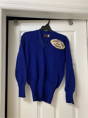 Vintage 40s Wilson cheerleader varsity sweater